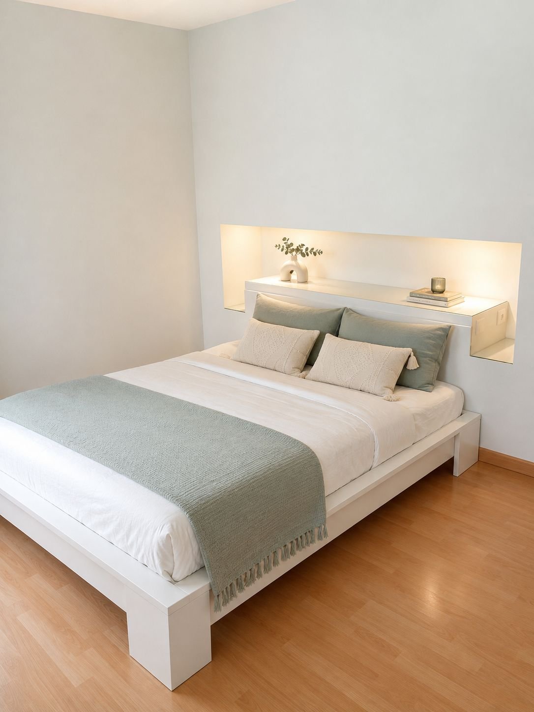 Chambre avec literie soignée dans une maison en location près d’Agen